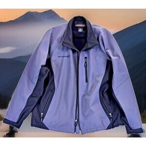 Free Country Men's Water Resistant Coat Full Zip Jacket w/ Inner Pockets Size XL